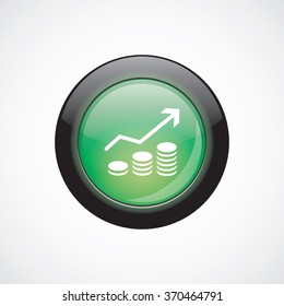 graphic up icon, on white background