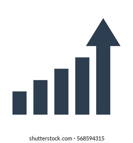 Graphic Icon on white background. Vector illustration