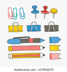 Graphic icon set isolated on background