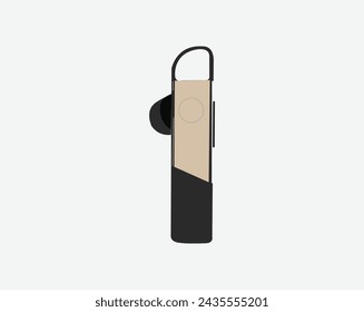 Grafik-Symbol-Symbol-Symbol-Element-Kopfmusik-Headset. Kopfhörer blaues Zahn-Icon-Design. Kopfhörer-Ikone im modernen flachen Stil Design. Vektorgrafik.