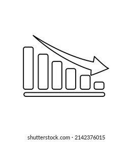 Grafiksymbol, Stockreduktionskonzept, Vektorgrafik