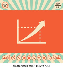 Graphic icon symbol