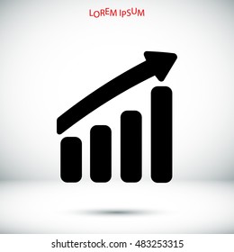 graphic icon, vector best flat icon, EPS