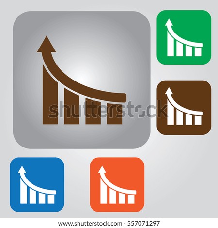 Graphic Icon Vector. Business Infographic icon. 