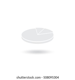 Graphic icon vector. Diagram symbol for your design, logo, application, presentation