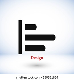 graphic icon vector, flat design best vector icon