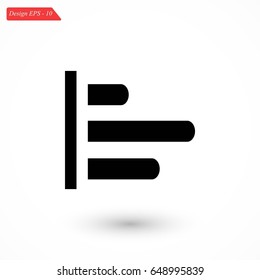 graphic icon vector, flat design best vector icon