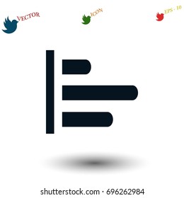 graphic icon vector, flat design best vector icon