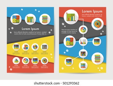 Graphic icons set with long shadow,eps10