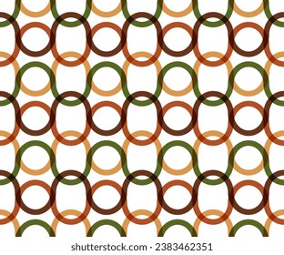 gráfico ilustrado Patrón sin foco sembrado en colores otoñales