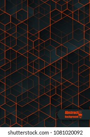 Graphic illustration. Abstract background with geometric pattern. Eps10 Vector illustration