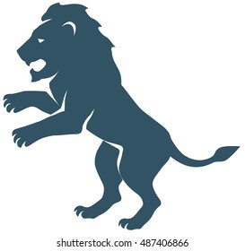 80 Lion On Its Hind Legs Images, Stock Photos & Vectors | Shutterstock