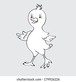 graphic illustration of chicken