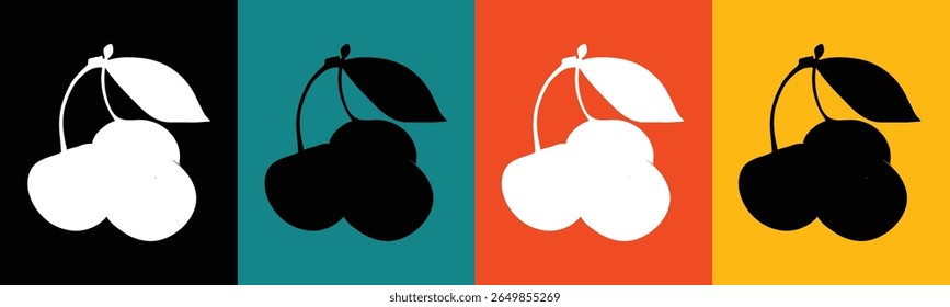A graphic illustration features four vertical panels. 