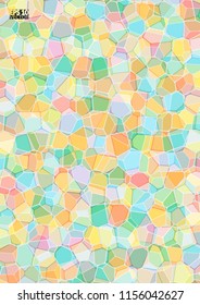 Graphic illustration with geometric pattern. Abstract mosaic pattern. Eps10 Vector illustration.