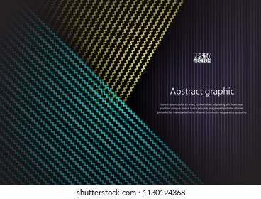 Graphic illustration with geometric pattern. Eps10 Vector illustration.
