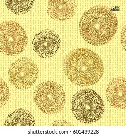 Graphic illustration with geometric pattern. Eps10 Vector illustration.