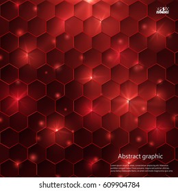 Graphic illustration with geometric pattern. Eps10 Vector illustration.