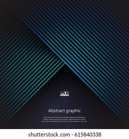 Graphic illustration with geometric pattern. Eps10 Vector illustration.