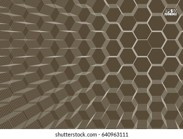 Graphic illustration with geometric pattern. Eps10 Vector illustration.
