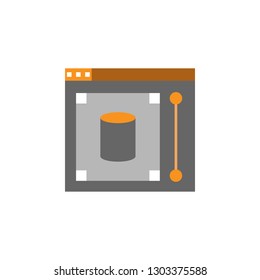 Graphic, illustration icon. Element of Web Desing icon for mobile concept and web apps. Detailed Graphic, illustration icon can be used for web and mobile