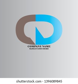 graphic illustration logo initial c d  art