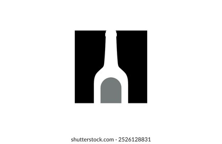 a graphic image with a beer house theme, on a white background. vector graphic base.