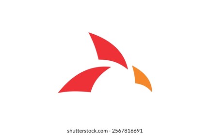 a graphic image with bird data theme, white background. vector graphic base.