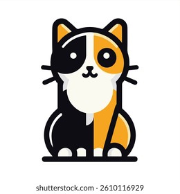 Graphic image cat motion graphic