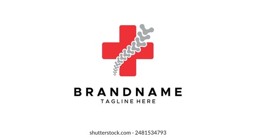 una Imagen gráfica con una temática de salud quiropráctica sobre fondo blanco. base de Vector gráfico.
