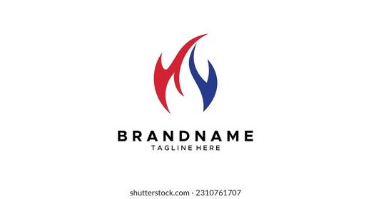 a graphic image of a fire theme, on a white background. base vector graphics.