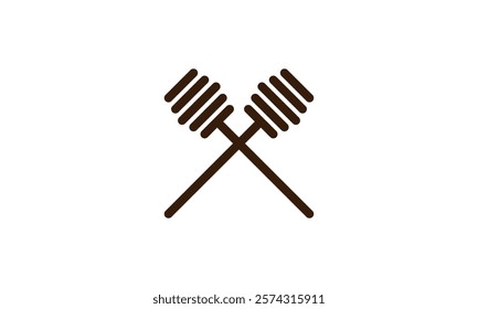 a graphic image with honey spoon theme, white background. vector graphic base.