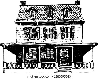graphic image of the house 2