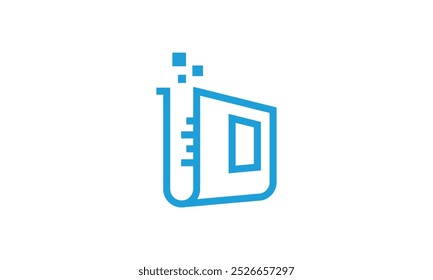 Una Imagen gráfica sobre fondo blanco con el tema de un libro de Vector.