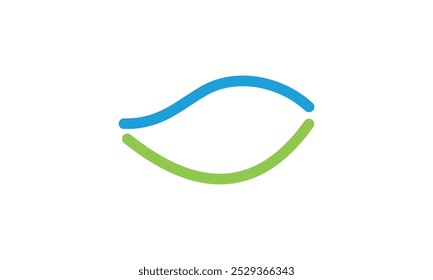 a graphic image with leaf line theme, white background. vector graphic base.