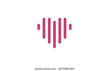 uma imagem gráfica com um tema de linha de amor, com um fundo branco. Base gráfica vetorial.