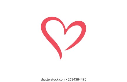 a graphic image with a love theme, on a white background. vector graphic base.