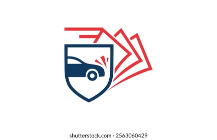 a graphic image on the theme of accident insurance, on a white background. vector graphic base.