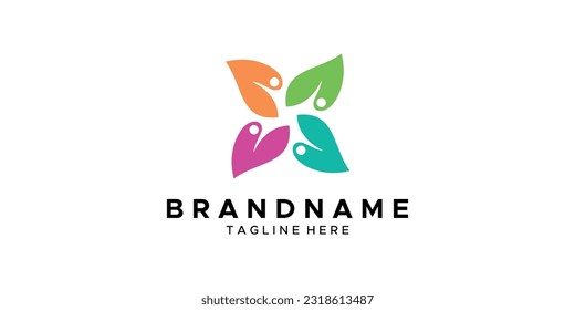 a graphic image on the theme of the spirit of cooperation, on a white background. base vector graphics.