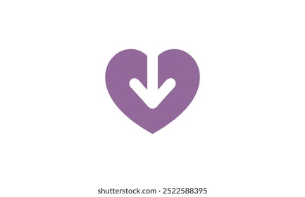 a graphic image themed falling in love, on a white background. vector graphic base.
