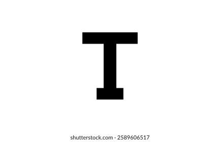 a graphic image themed T table, white background. vector graphic base.