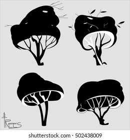 graphic image of a tree