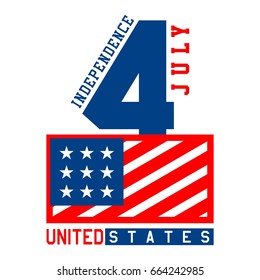 graphic independence united states for shirt and print