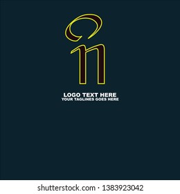graphic java font initial logo r e