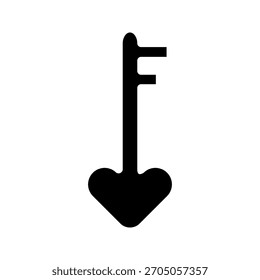  Icono de Vector de icono de clave gráfica