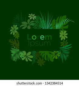 graphic leaf background	
