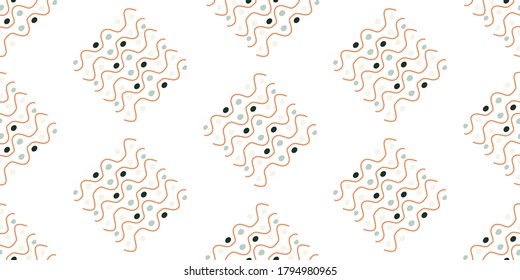 Graphic line kid, stripe, textile, trendy, delicate seamless color pattern.
