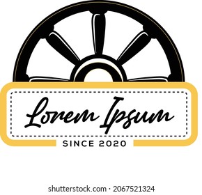 Its a graphic for a logo or an icon. specially for a logo using a ship wheel.