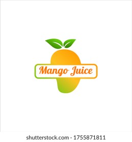 GRAPHIC LOGO VECTOR MANGO JUICE FRESH HEALTH