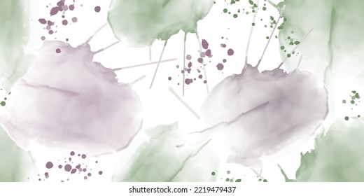 Graphic marble texture vector type. Handrawn abstract watercolor illustrations. Seamless pattern